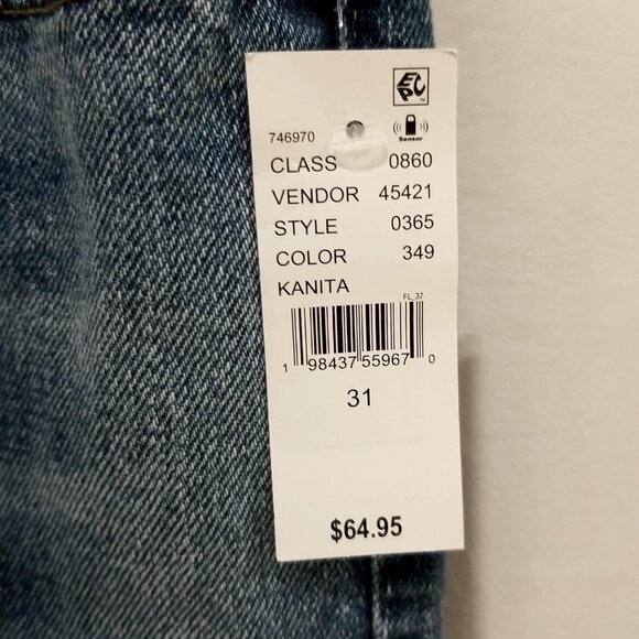 PacSun Casey Low Rise Baggy Jeans – NWT Women’s Size 31 Medium Wash Y2K Wide Leg - Picture 8 of 13